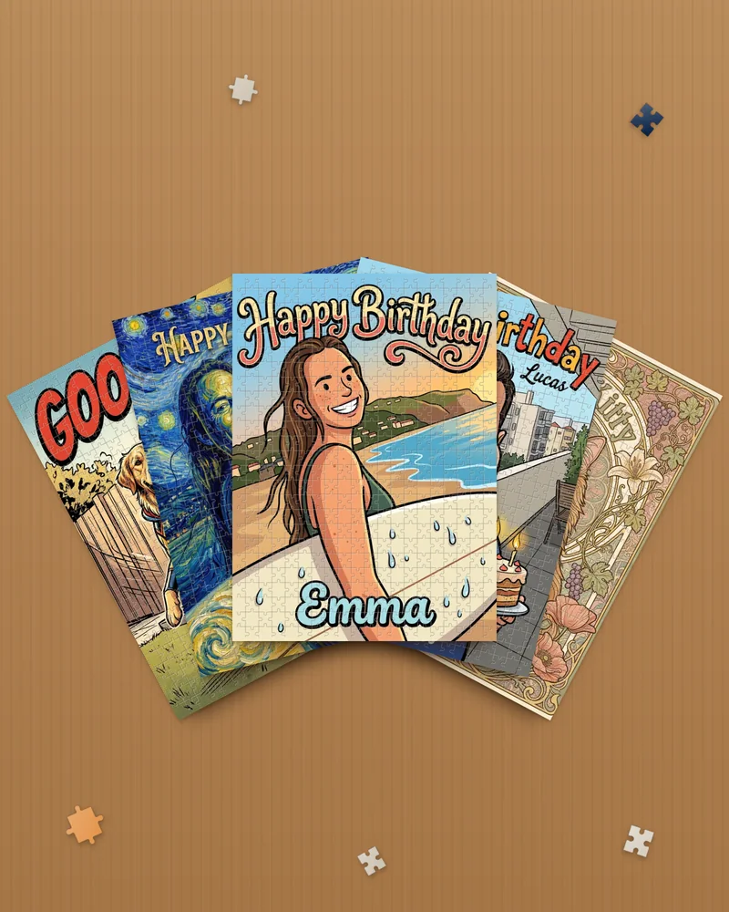 Personalised AI Photo Puzzle
